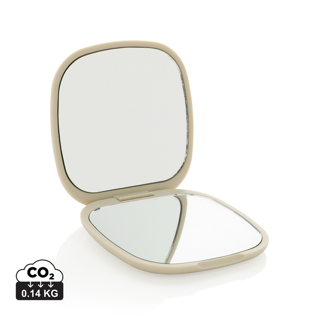 XD Collection Reflecta RCS recycled plastic make-up mirror
