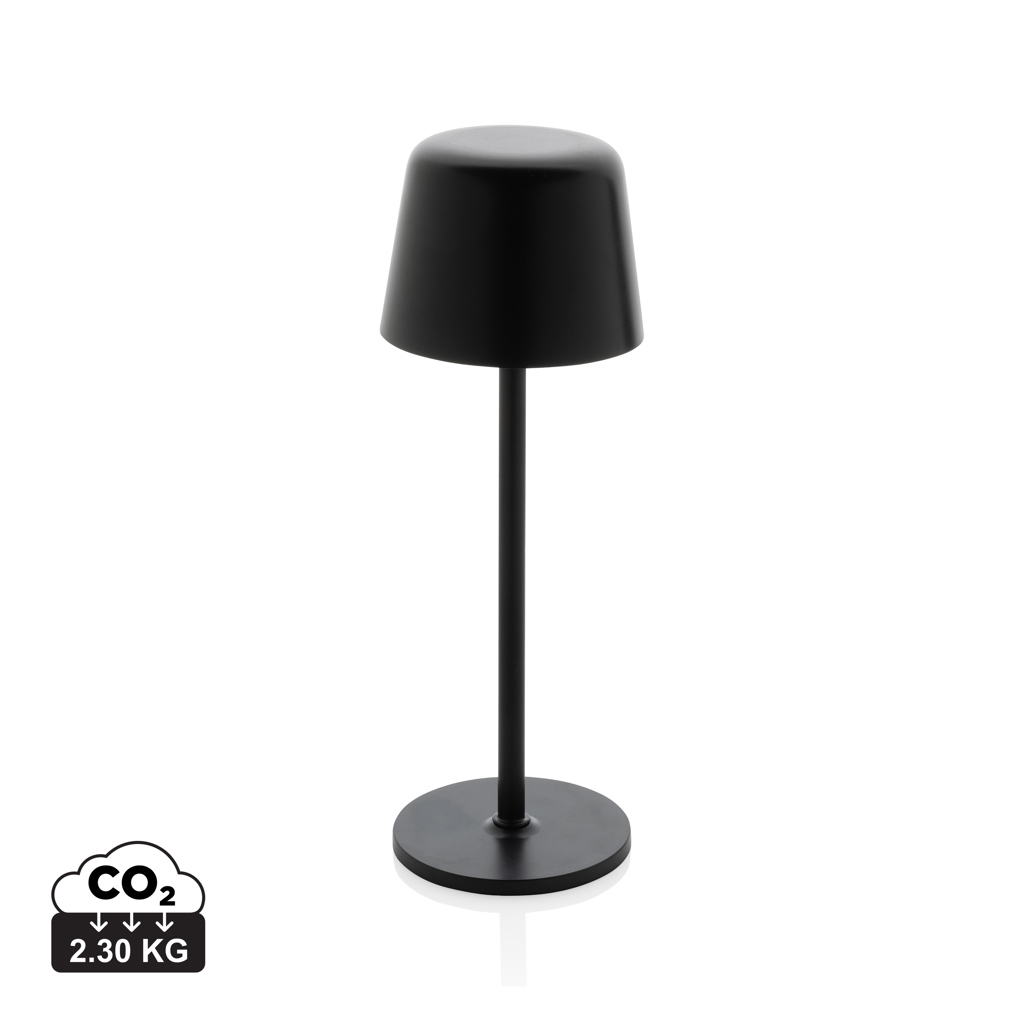 XD Collection Zenic RCS recycled plastic USB re-chargable table lamp