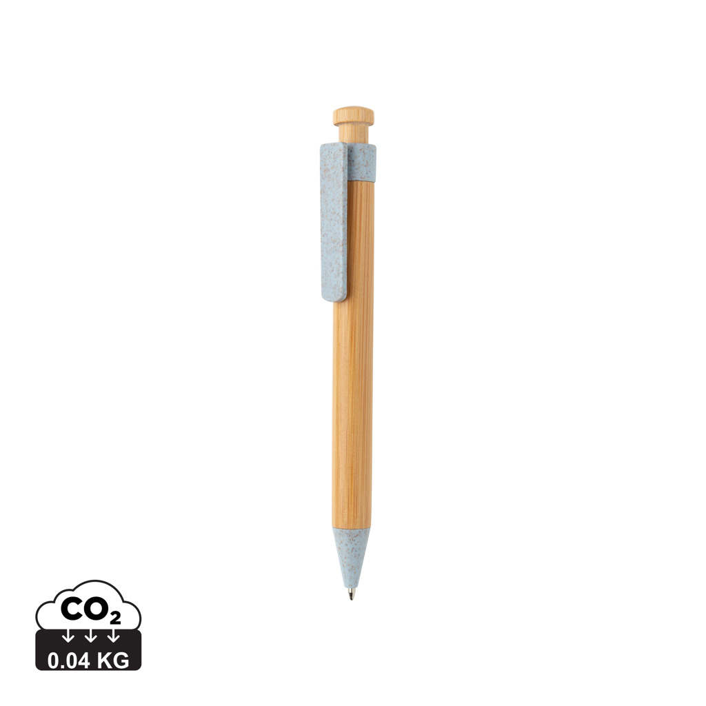 XD Collection Bamboo pen with wheatstraw clip
