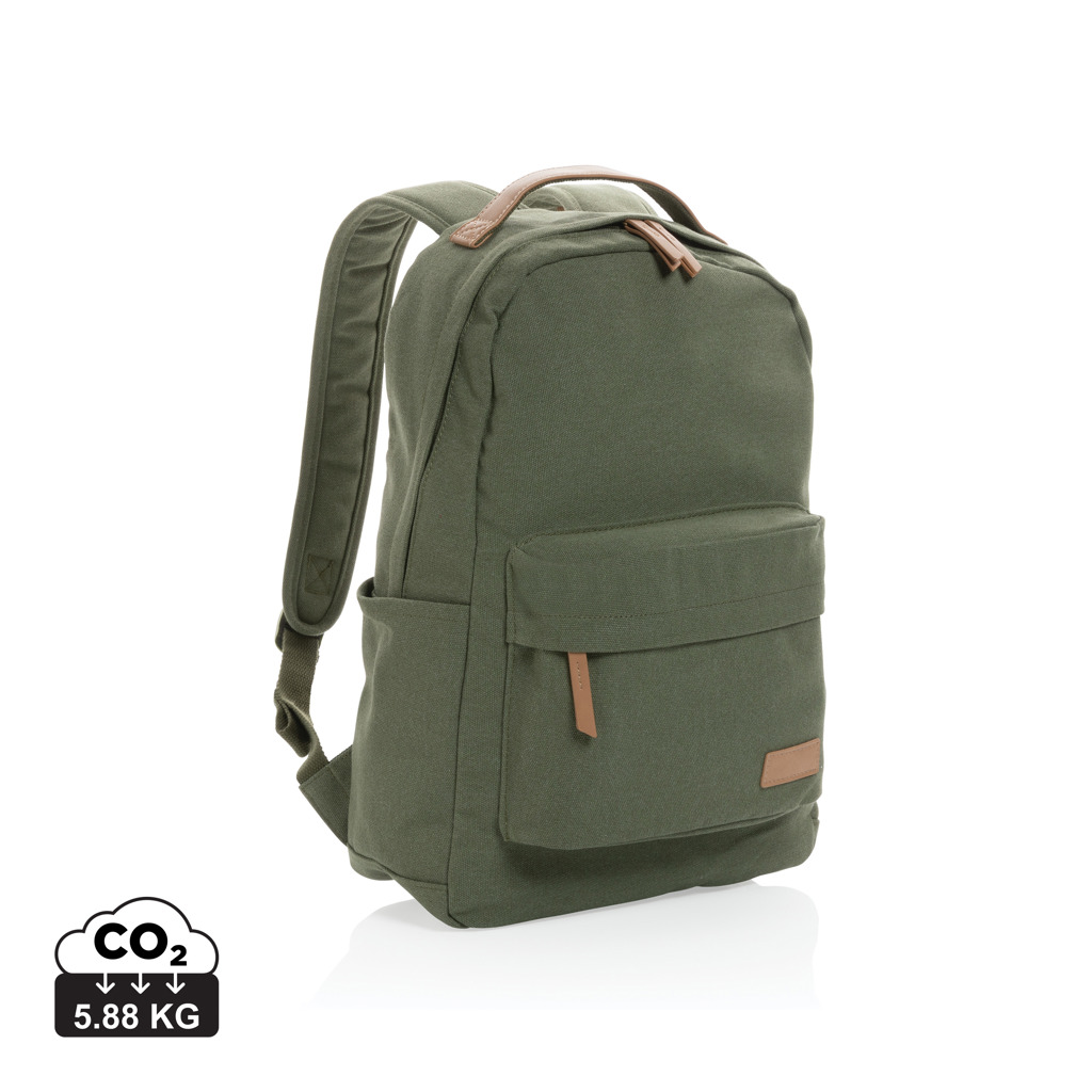 XD Collection Impact AWARE™ 16 oz. recycled canvas backpack
