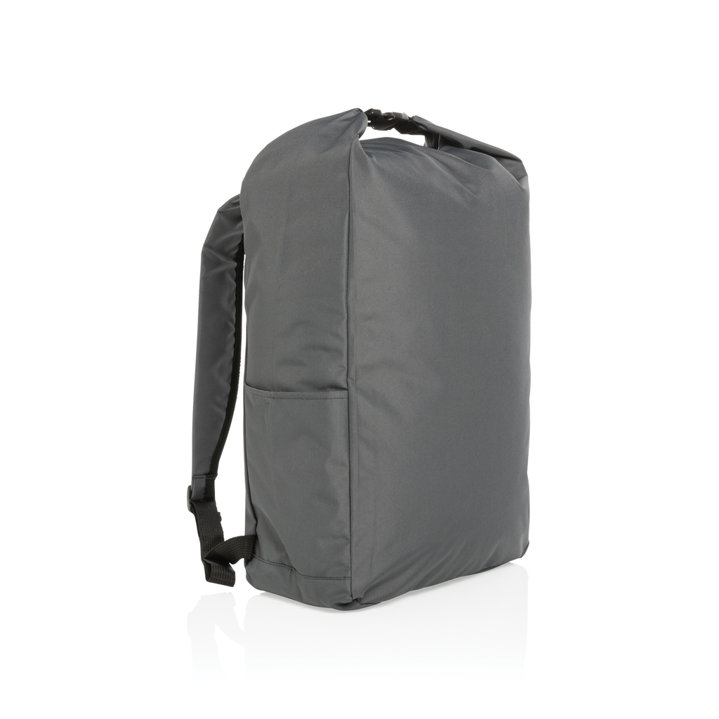 XD Collection Impact AWARE™ RPET lightweight rolltop backpack