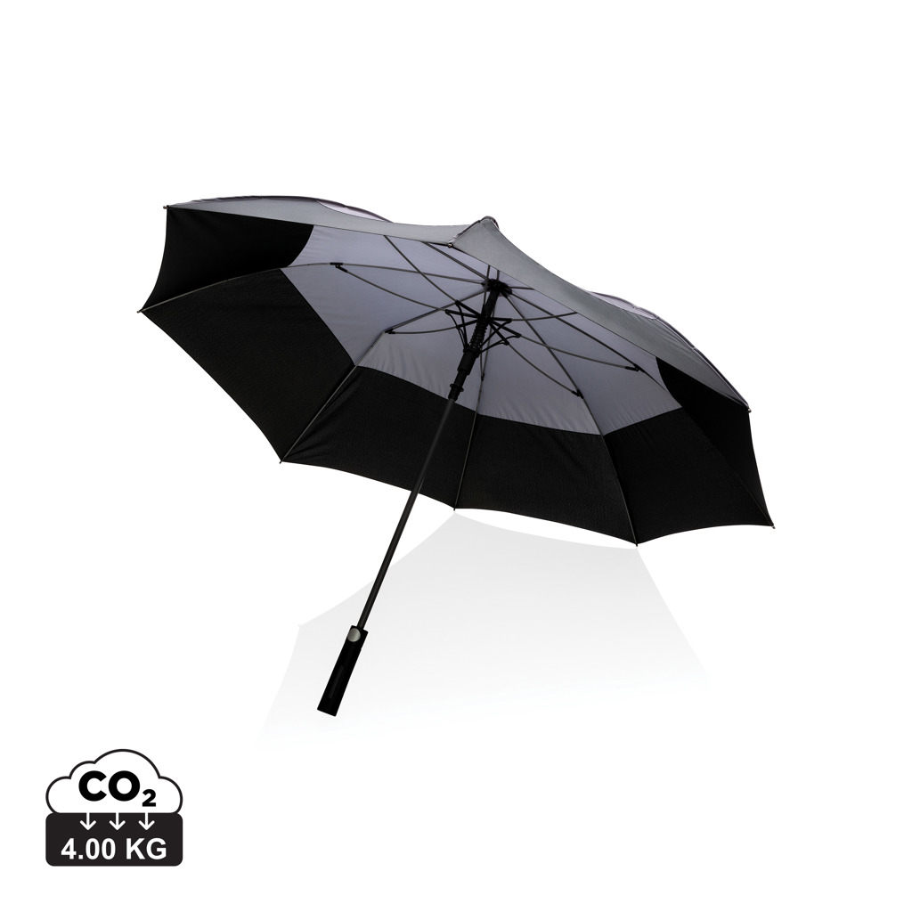 XD Collection 27″ Impact AWARE™ RPET 190T auto open stormproof umbrella