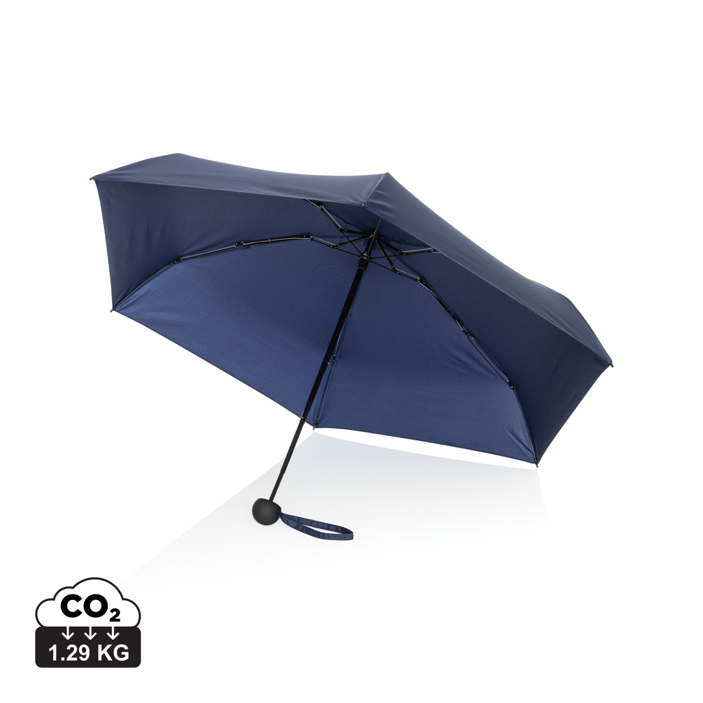 XD Collection 19.5″ Aware™ RPET super mini manual 190T Pongee umbrella