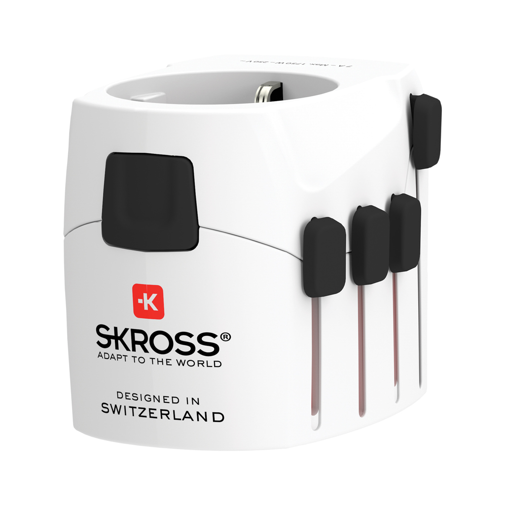 Skross SKROSS Pro 3-Pole World Travel Adapter