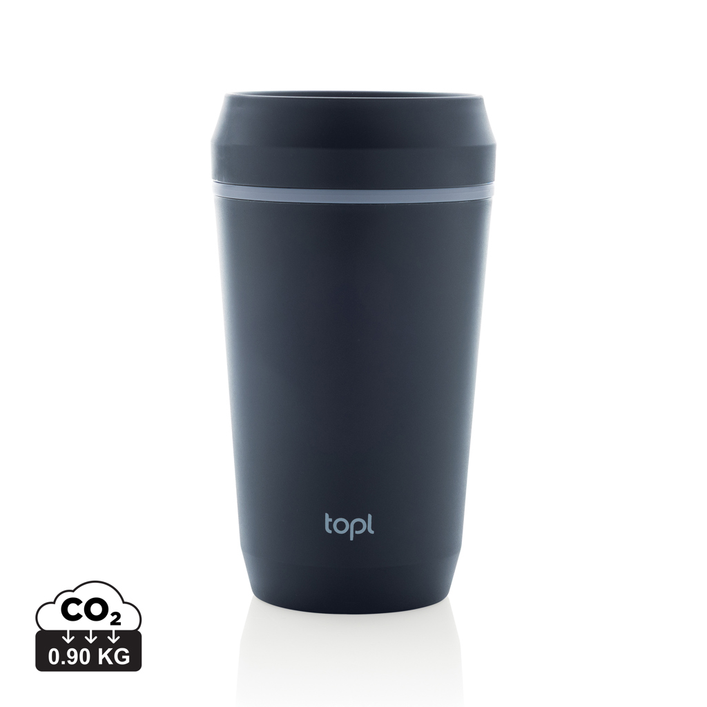 Topl Topl Recycled Plastic To Go Tumbler Patented 360 Lid 354ml
