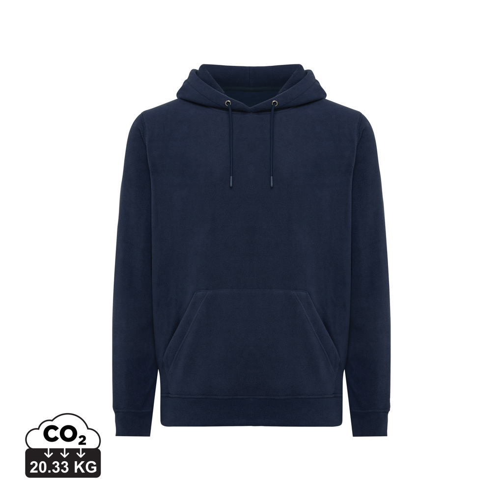 iqoniq IQONIQ Trivor recycled polyester microfleece hoodie
