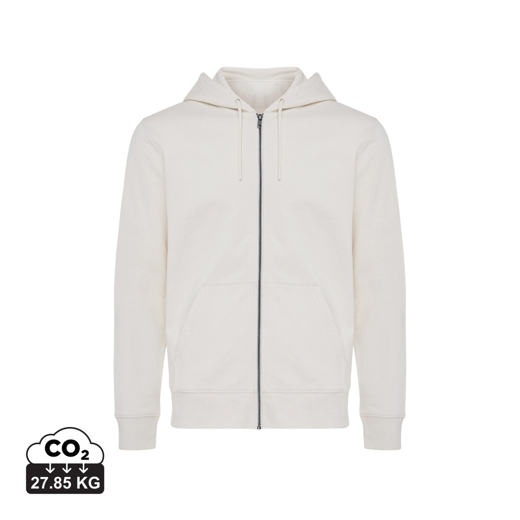 iqoniq IQONIQ Abisko recycled cotton zip through hoodie