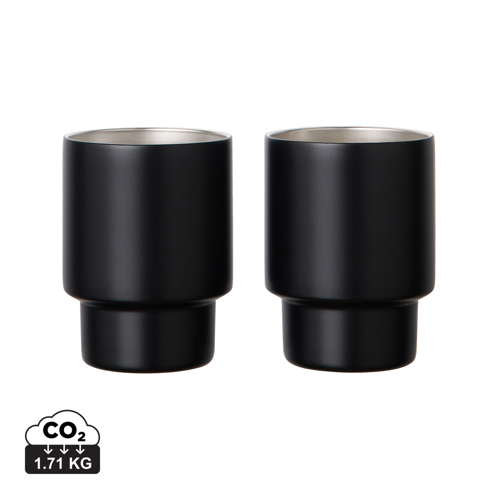 Vinga VINGA Nagano RCS  recycled SS mugs, set of 2