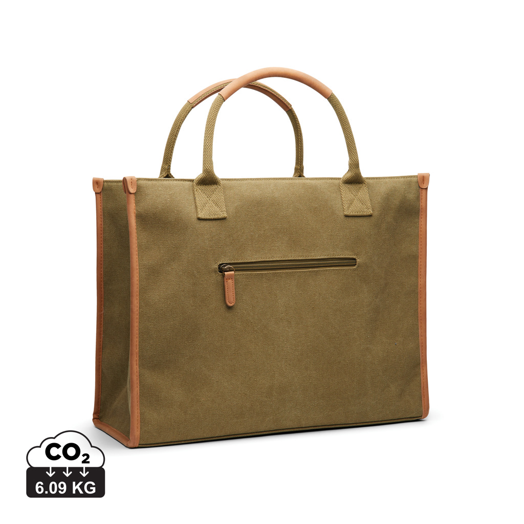 Vinga VINGA Bosler RCS recycled canvas office tote