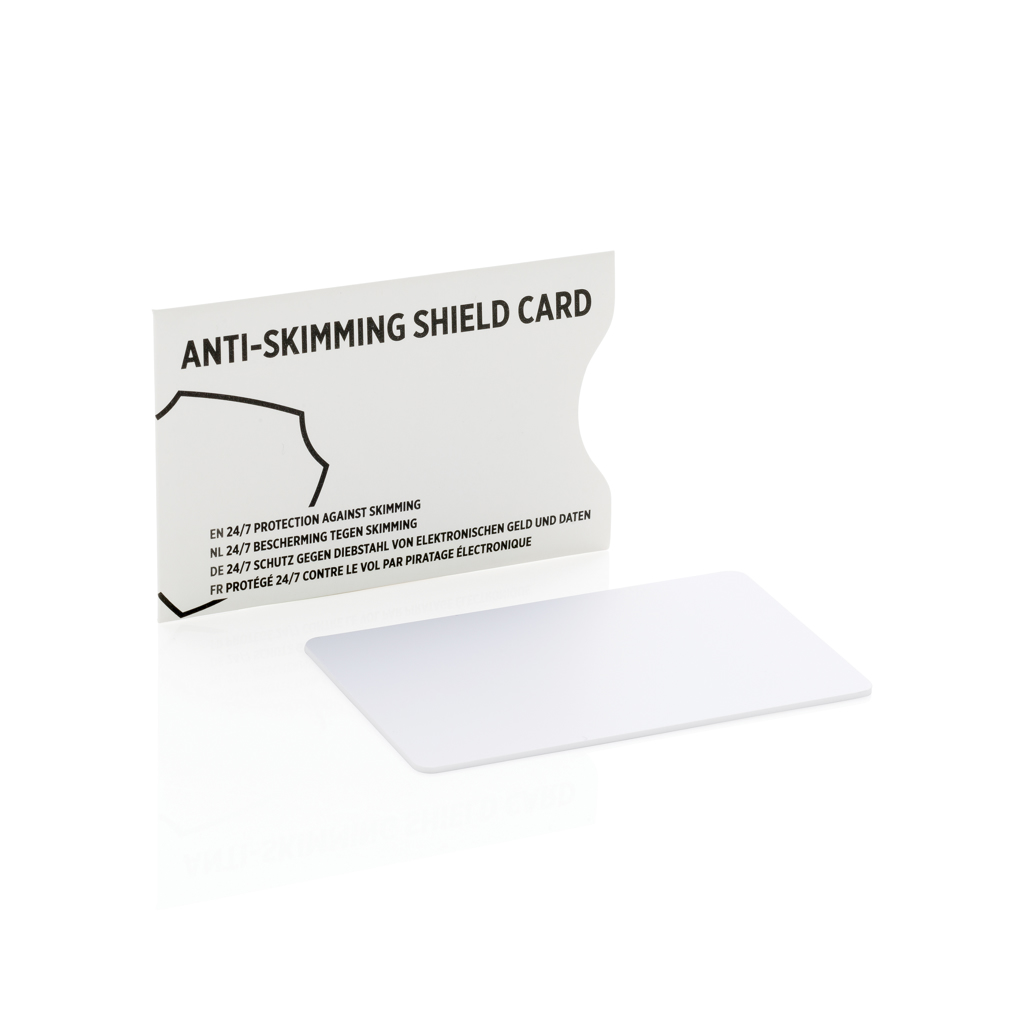 XD Collection Anti-skimming RFID shield card with active jamming chip