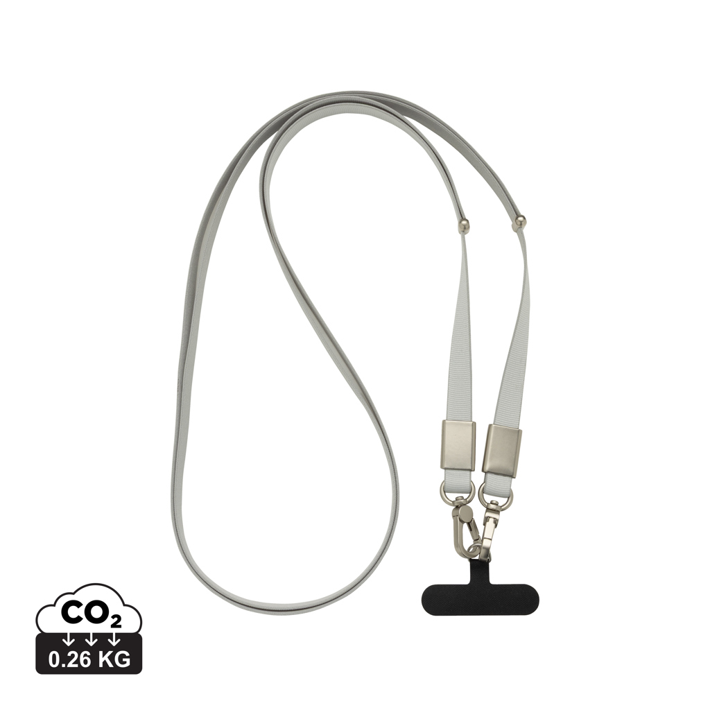 XD Xclusive Nivo RCS recycled PET Crossbody lanyard