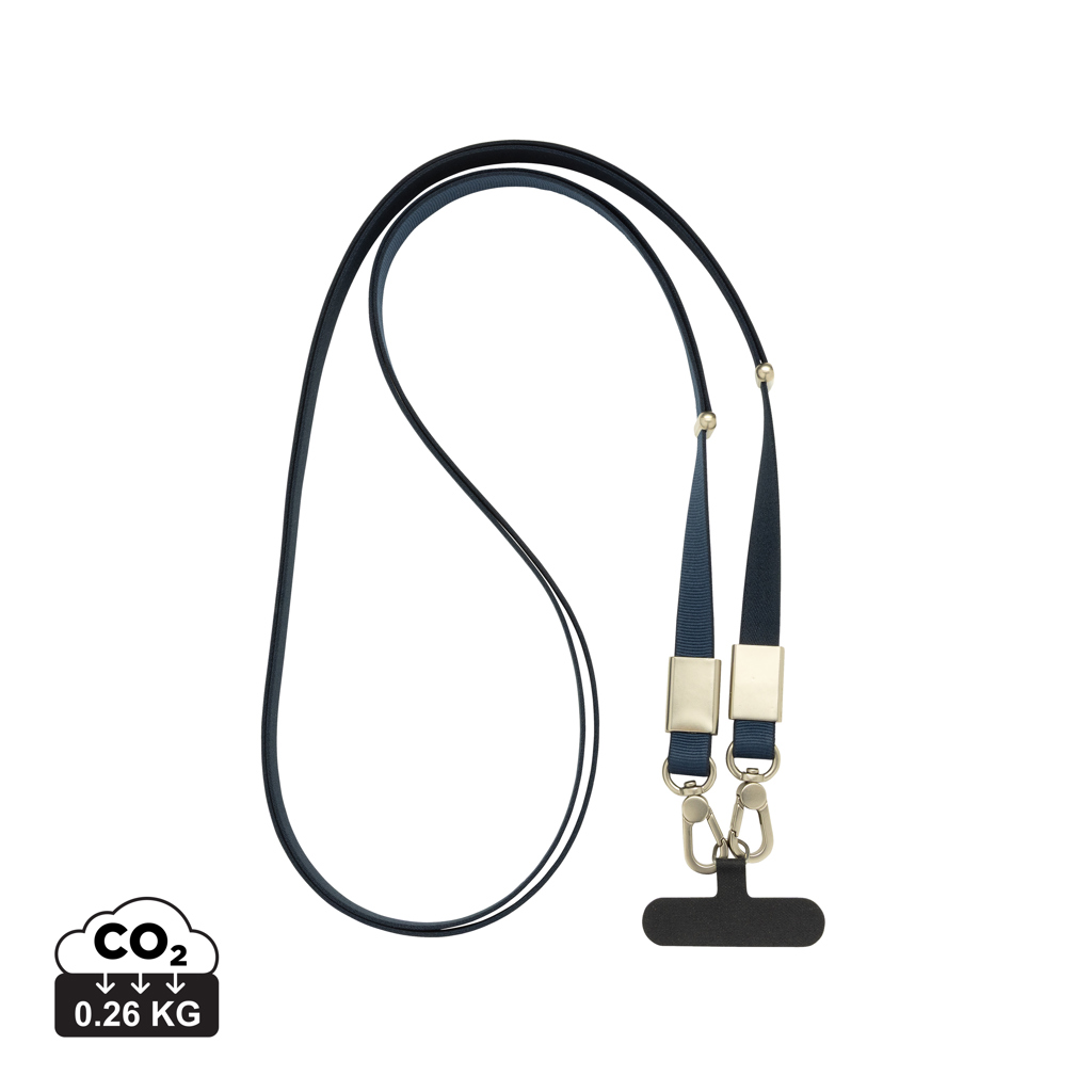 XD Xclusive Nivo RCS recycled PET Crossbody lanyard