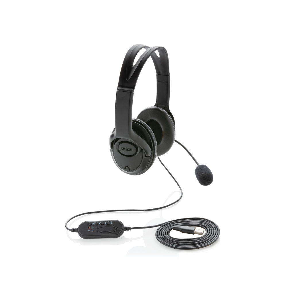 XD Collection Over ear wired work headset