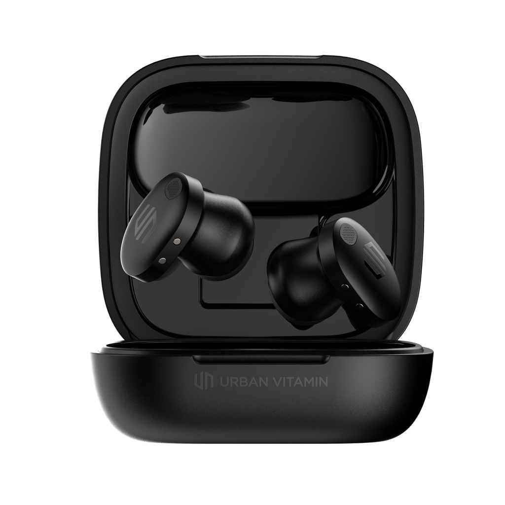 Urban Vitamin Lakewood RCS recycled and repairable wireless earbuds