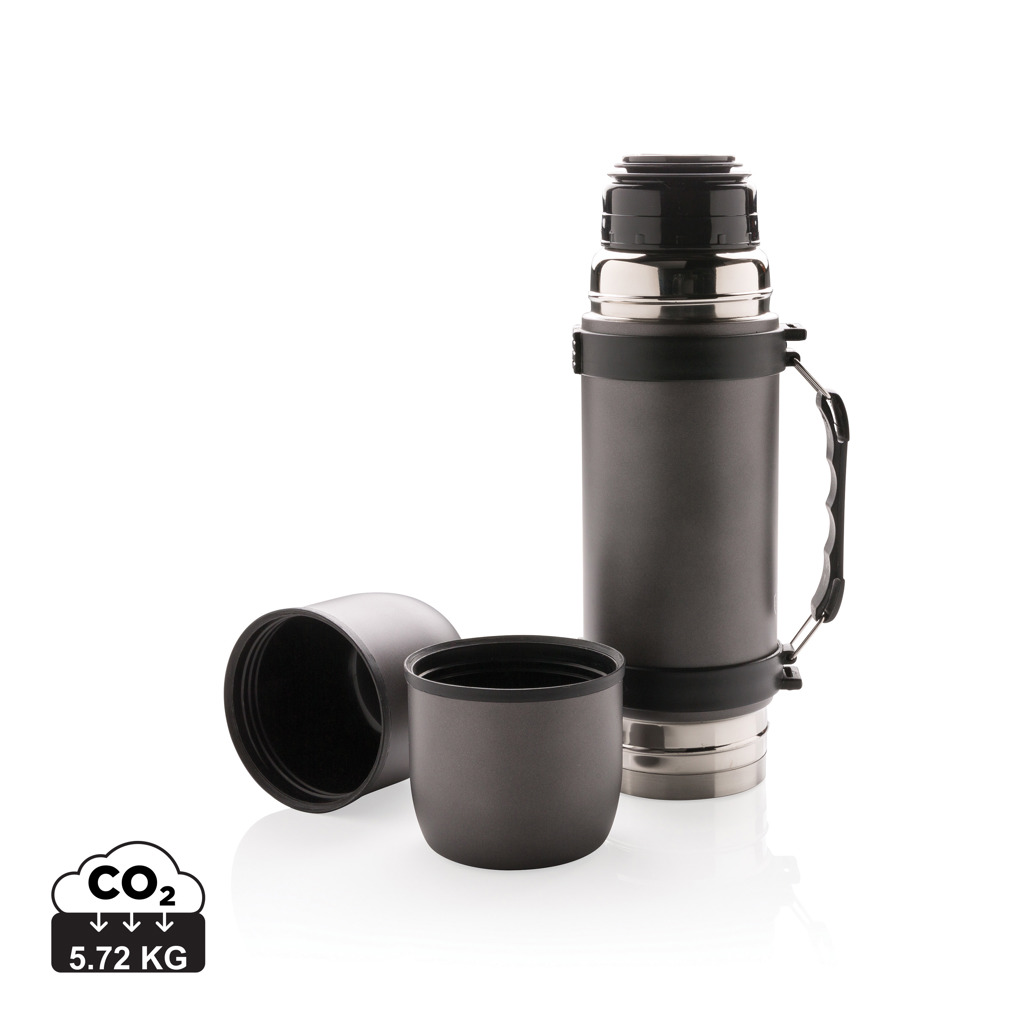 Swiss Peak Vacuum flask with 2 cups