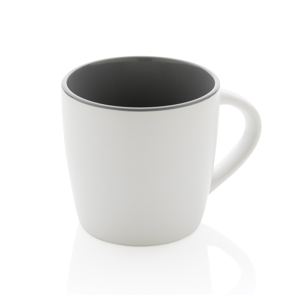 XD Collection Ceramic mug with coloured inner 300ml