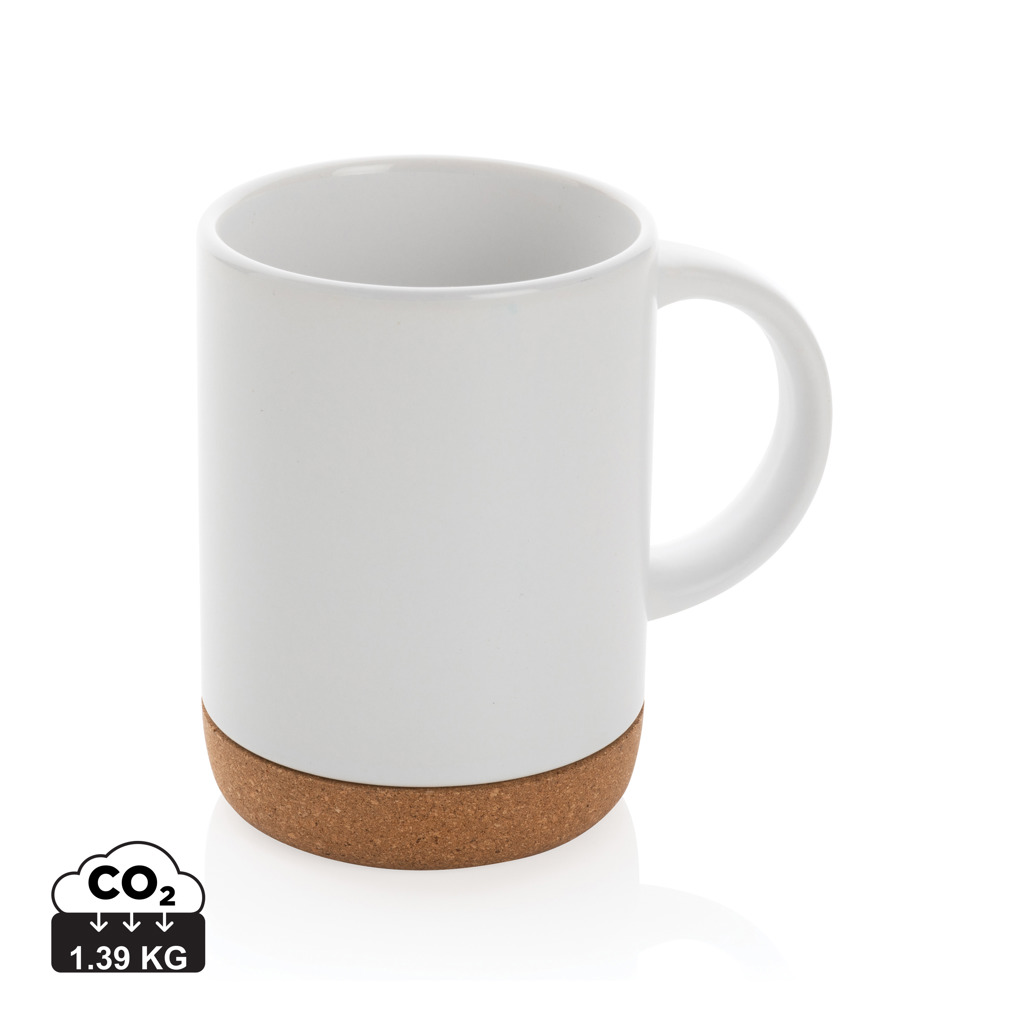 XD Collection Ceramic mug with cork base 280ml
