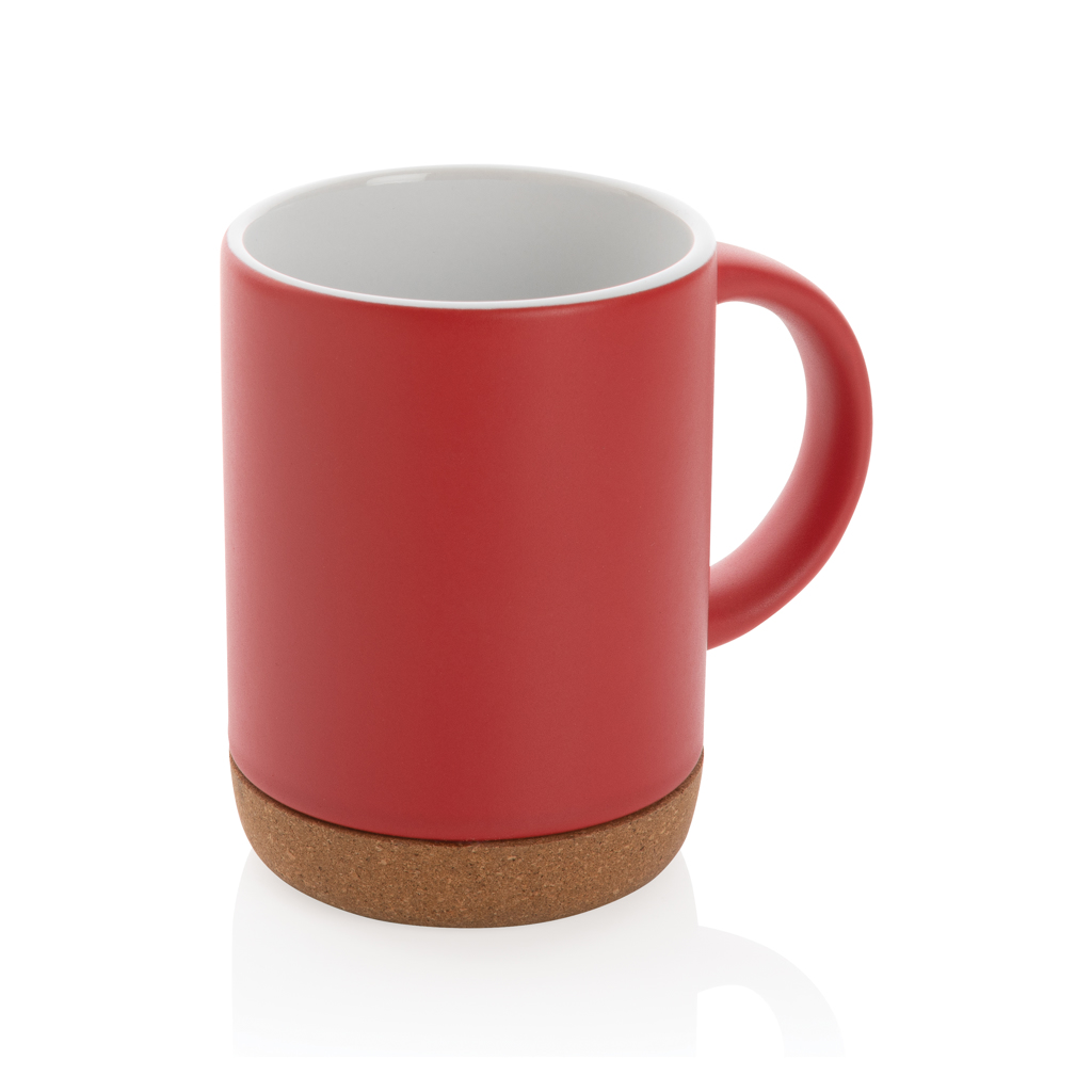 XD Collection Ceramic mug with cork base 280ml