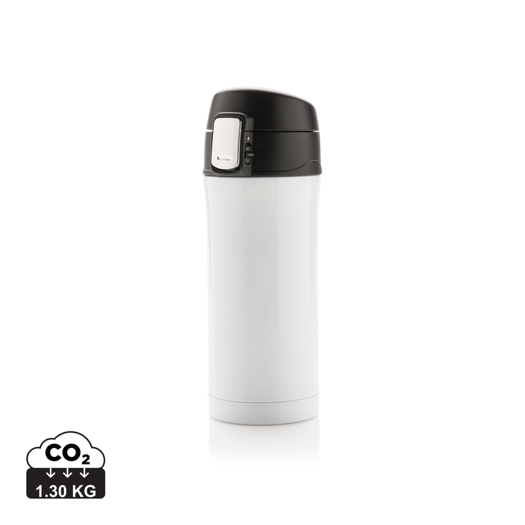 XD Collection RCS Recycled stainless steel easy lock vacuum mug