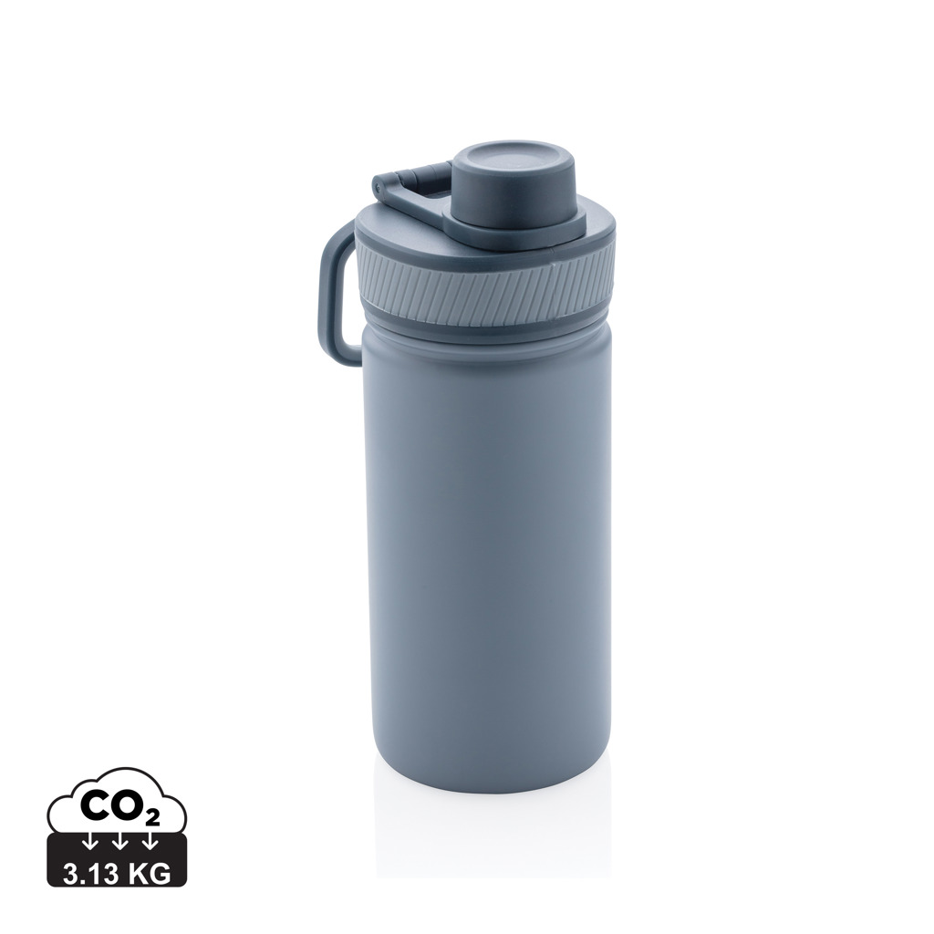 XD Collection Vacuum stainless steel bottle with sports lid 550ml
