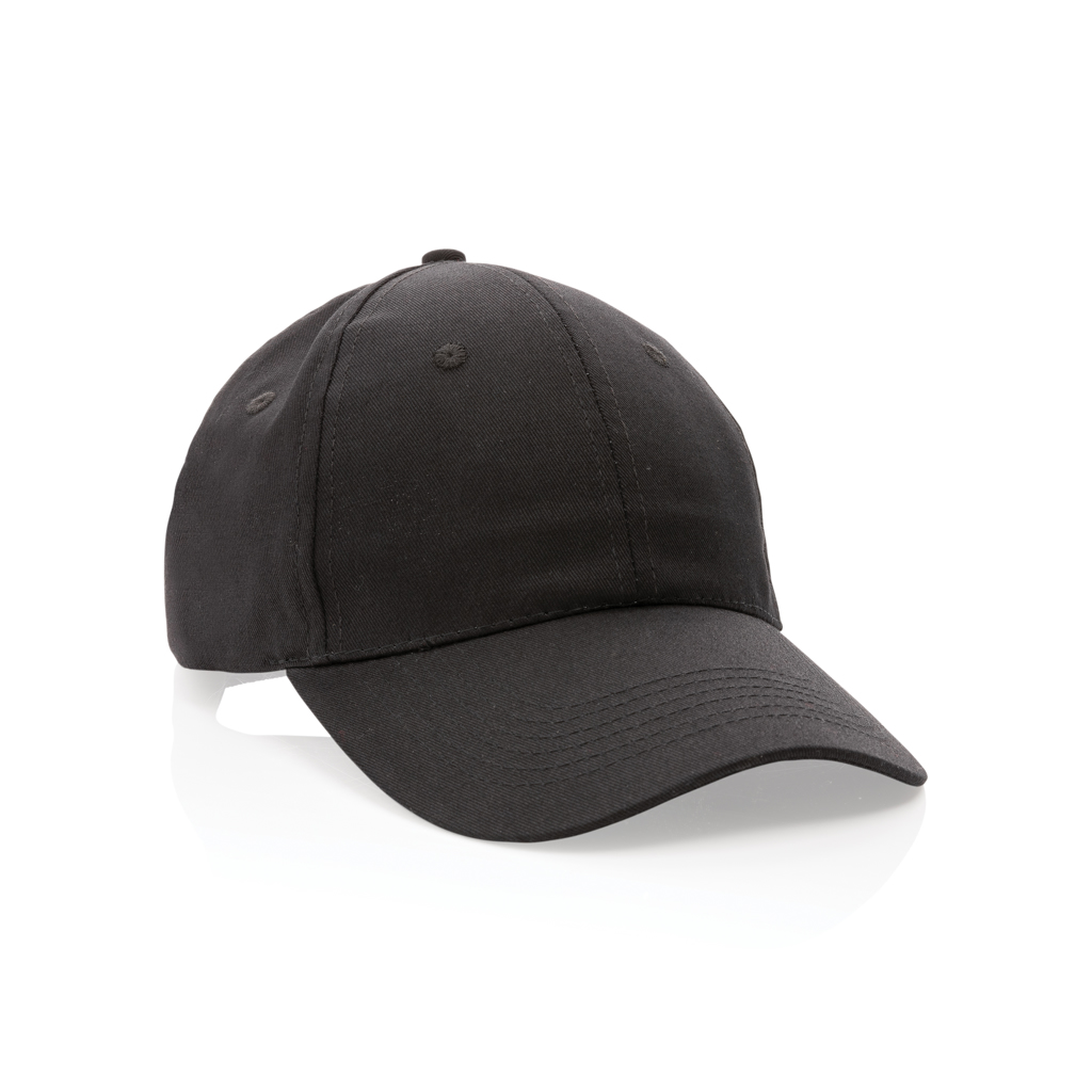 XD Collection Impact 6 panel 190gr Recycled cotton cap with AWARE™ tracer