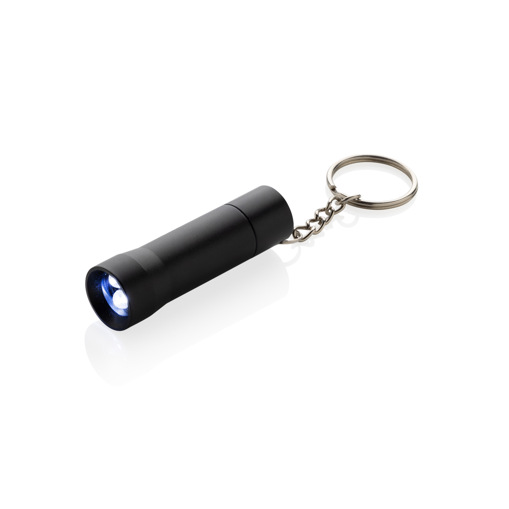 XD Collection Flash RCS recycled aluminium keychain torch