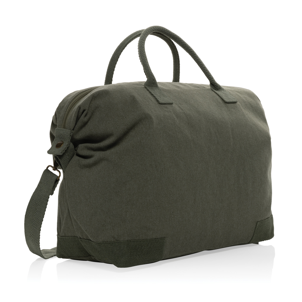 XD Collection Kezar AWARE™ 500 gsm recycled canvas deluxe weekend bag