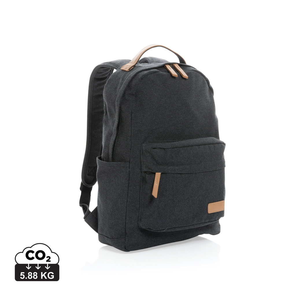 XD Collection Impact AWARE™ 16 oz. recycled canvas backpack