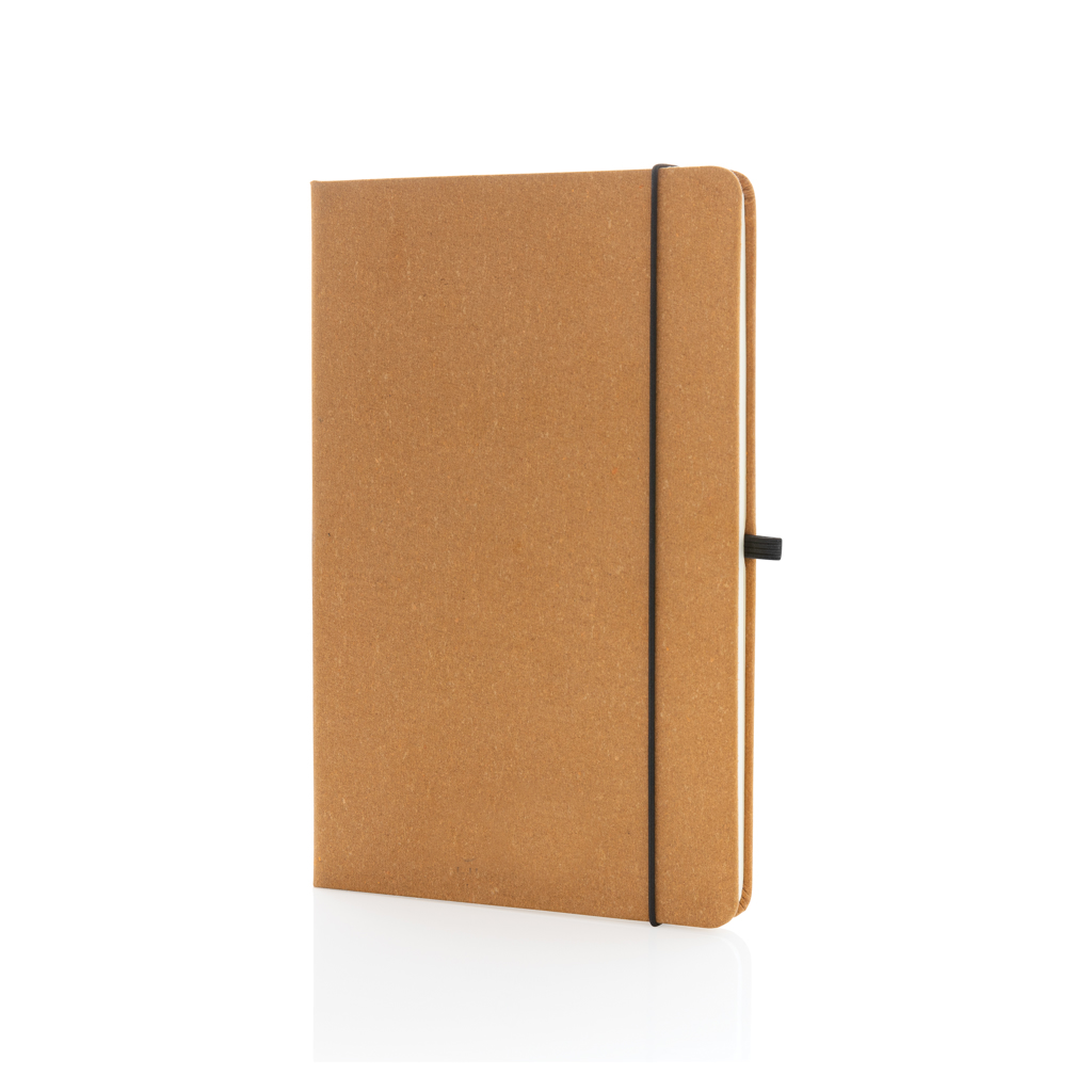 XD Collection GRS Recycled leather hardcover notebook A5