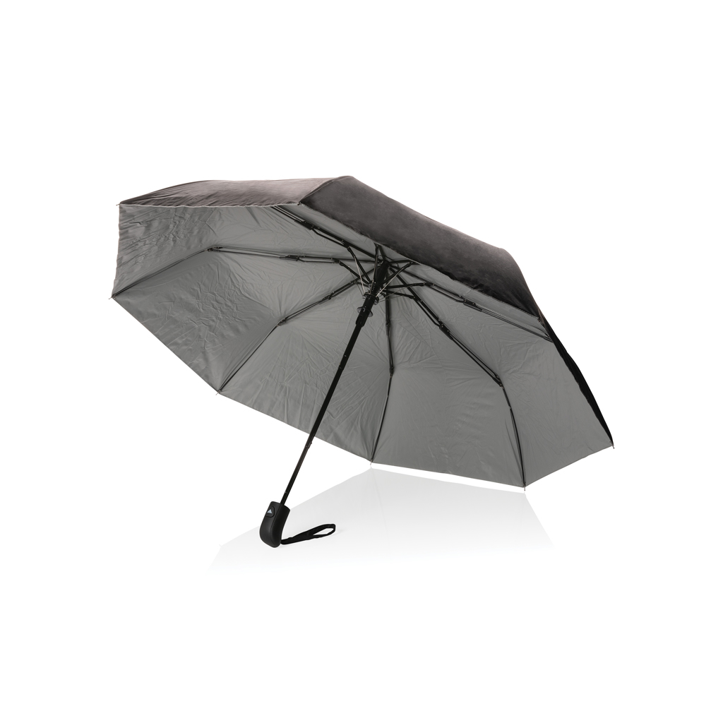 XD Collection 21″ Impact AWARE™ RPET 190T Pongee dual colour mini umbrella