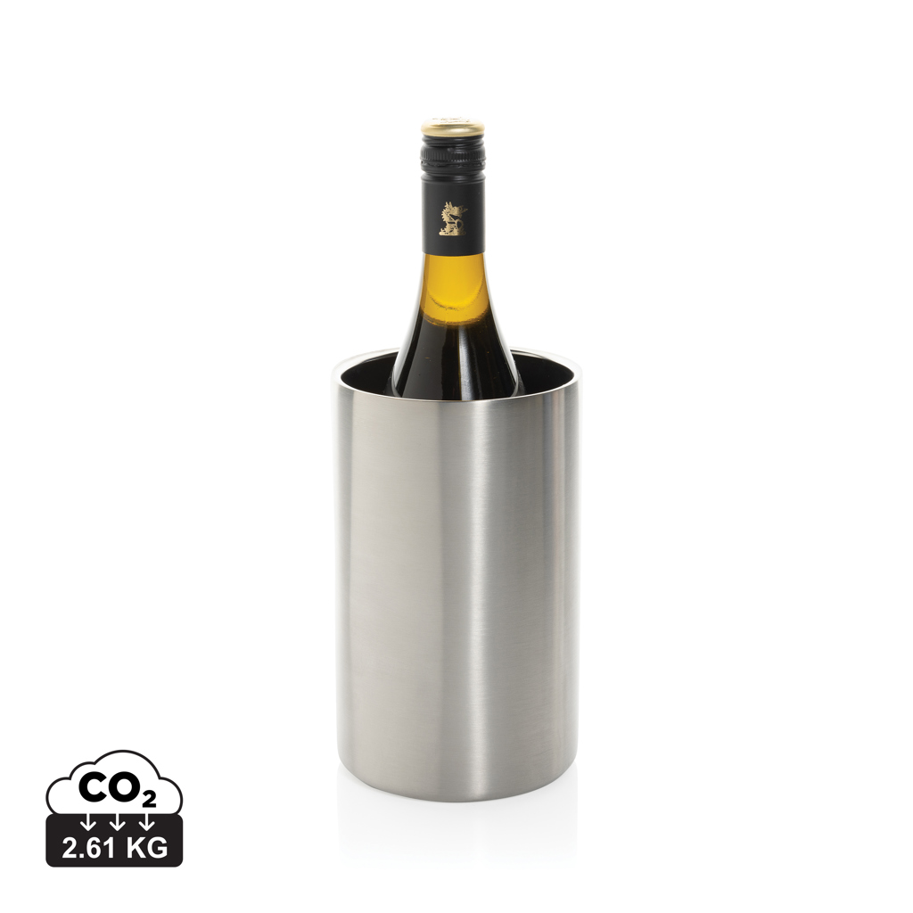 XD Collection Vino RCS certified recycled stainless steel wine bucket
