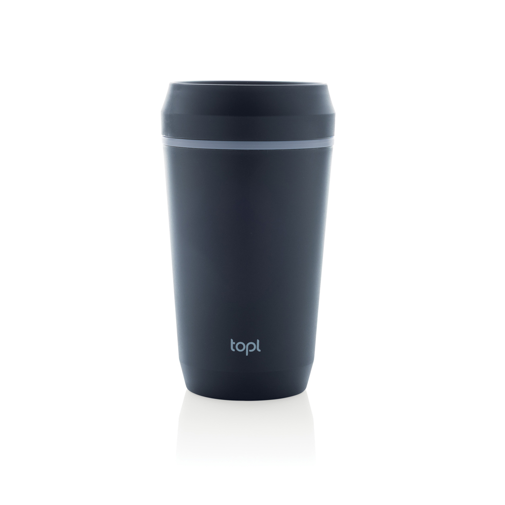 Topl Topl Recycled Plastic To Go Tumbler Patented 360 Lid 354ml