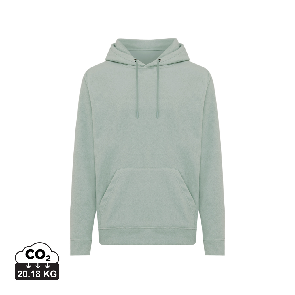 iqoniq IQONIQ Trivor recycled polyester microfleece hoodie