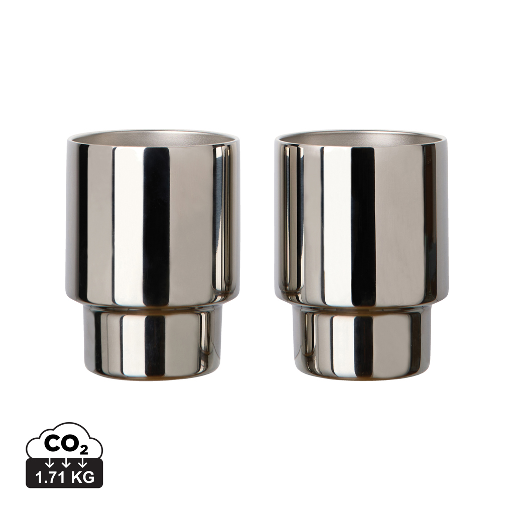 Vinga VINGA Nagano RCS  recycled SS mugs, set of 2