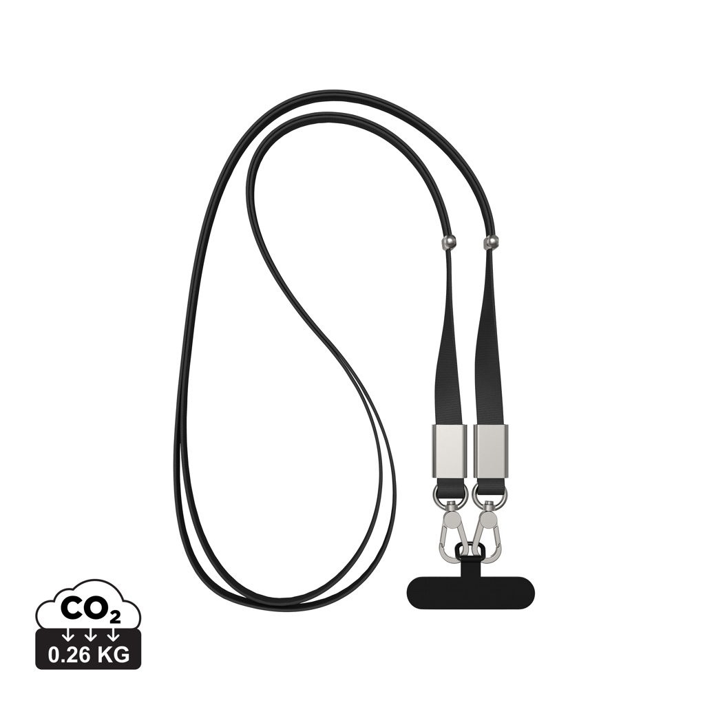 XD Xclusive Nivo RCS recycled PET Crossbody lanyard