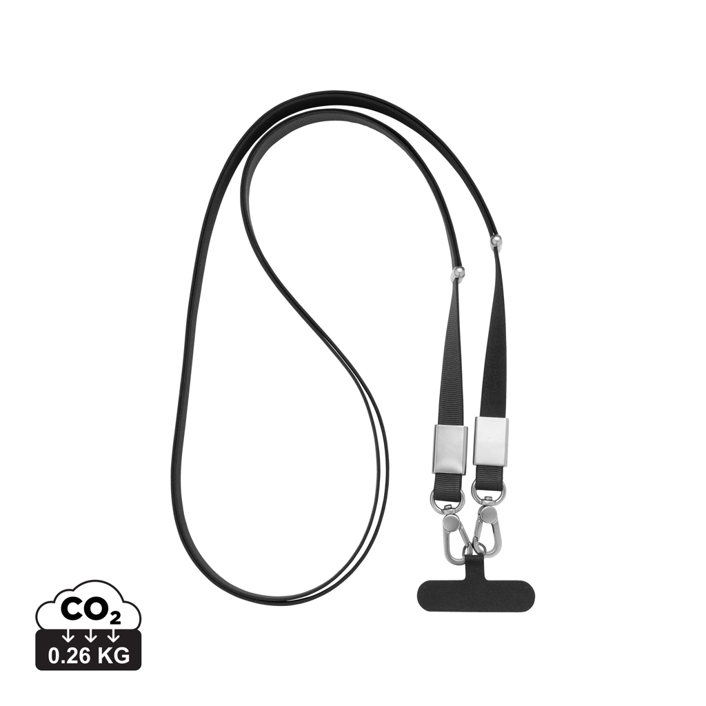 XD Xclusive Nivo RCS recycled PET Crossbody lanyard