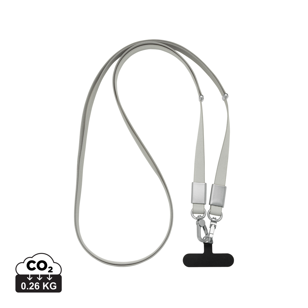 XD Xclusive Nivo RCS recycled PET Crossbody lanyard