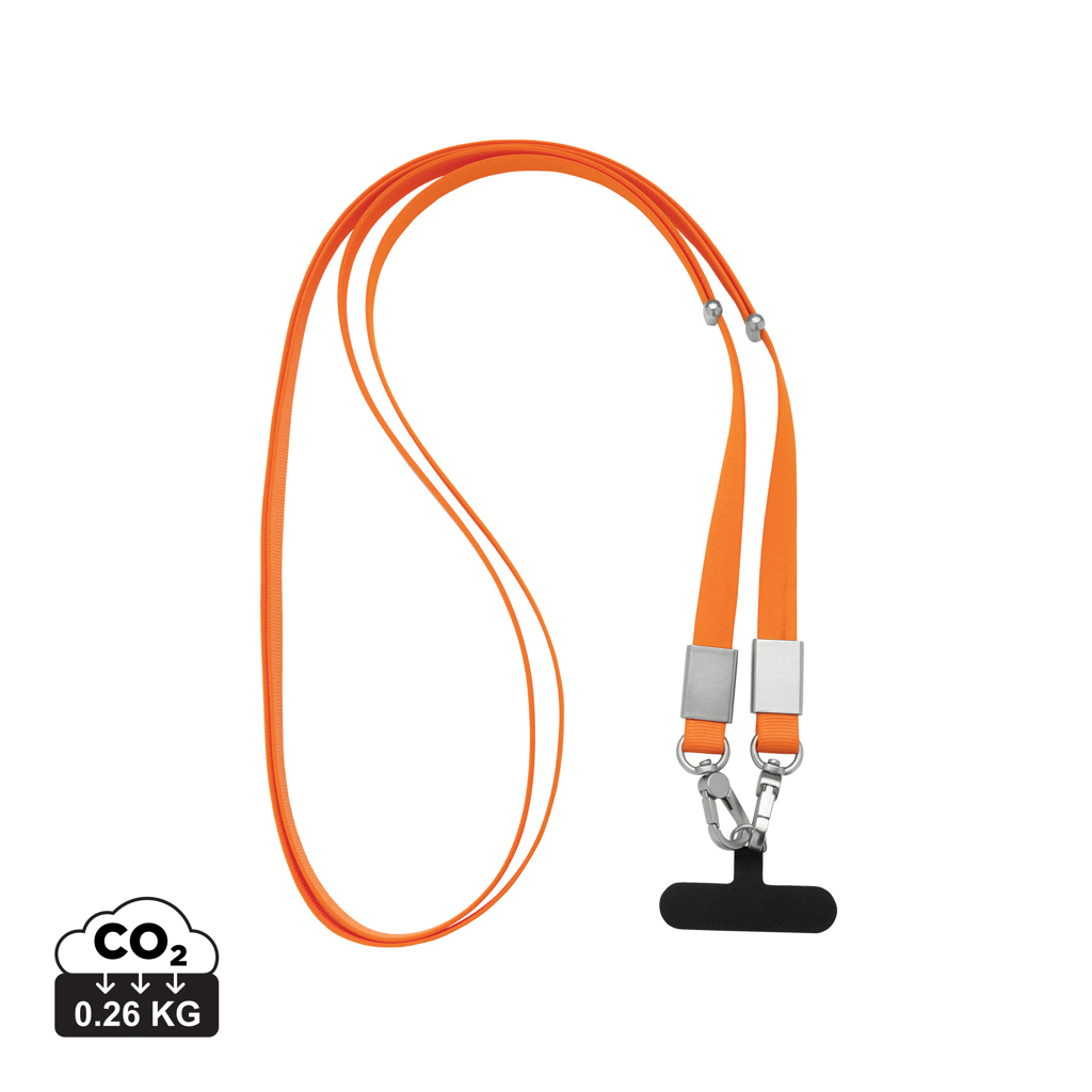 XD Xclusive Nivo RCS recycled PET Crossbody lanyard
