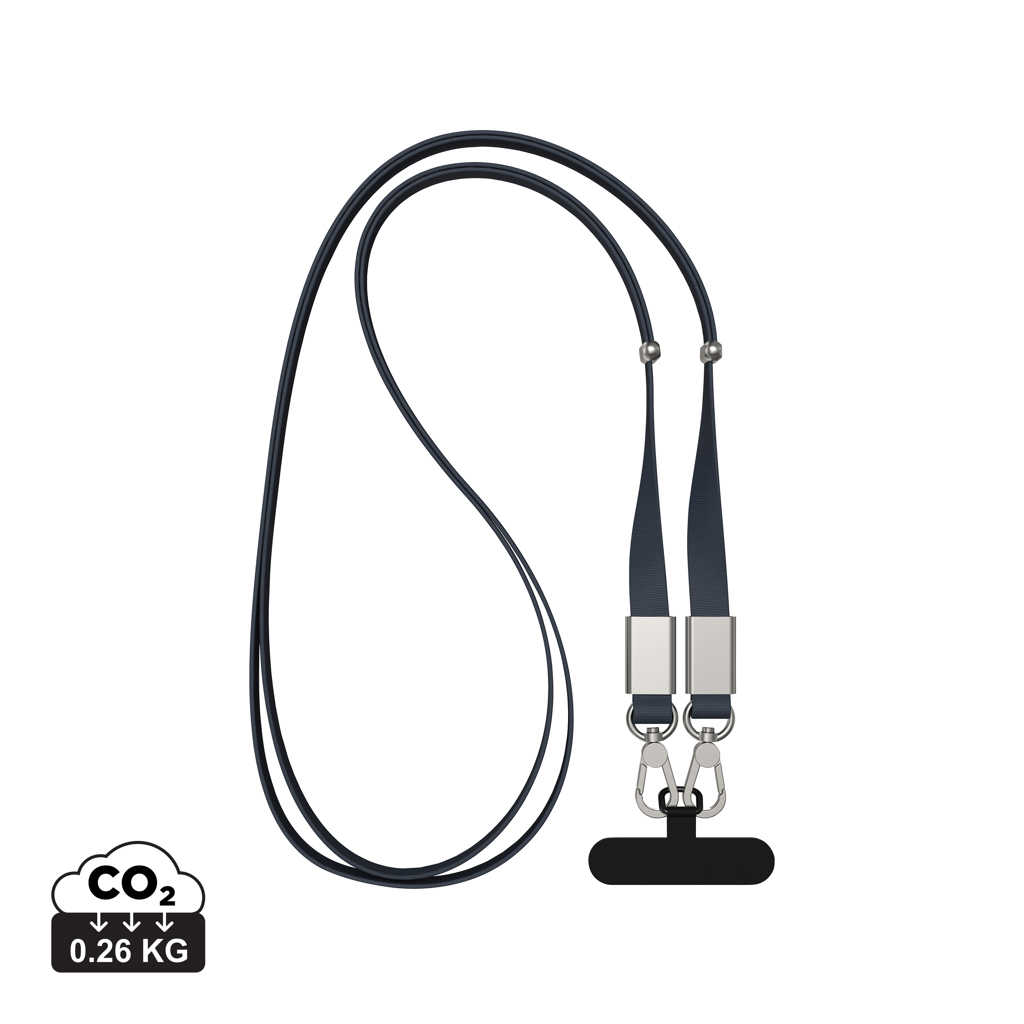 XD Xclusive Nivo RCS recycled PET Crossbody lanyard