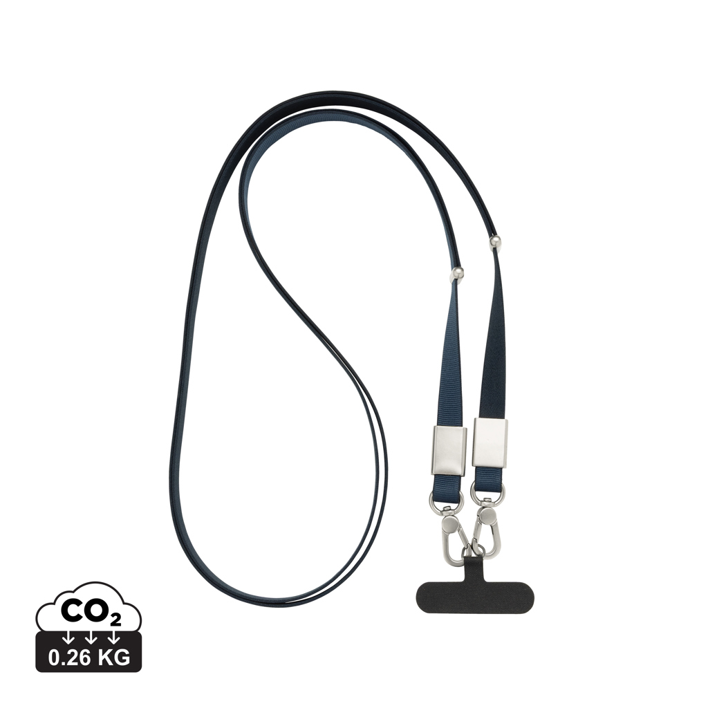 XD Xclusive Nivo RCS recycled PET Crossbody lanyard