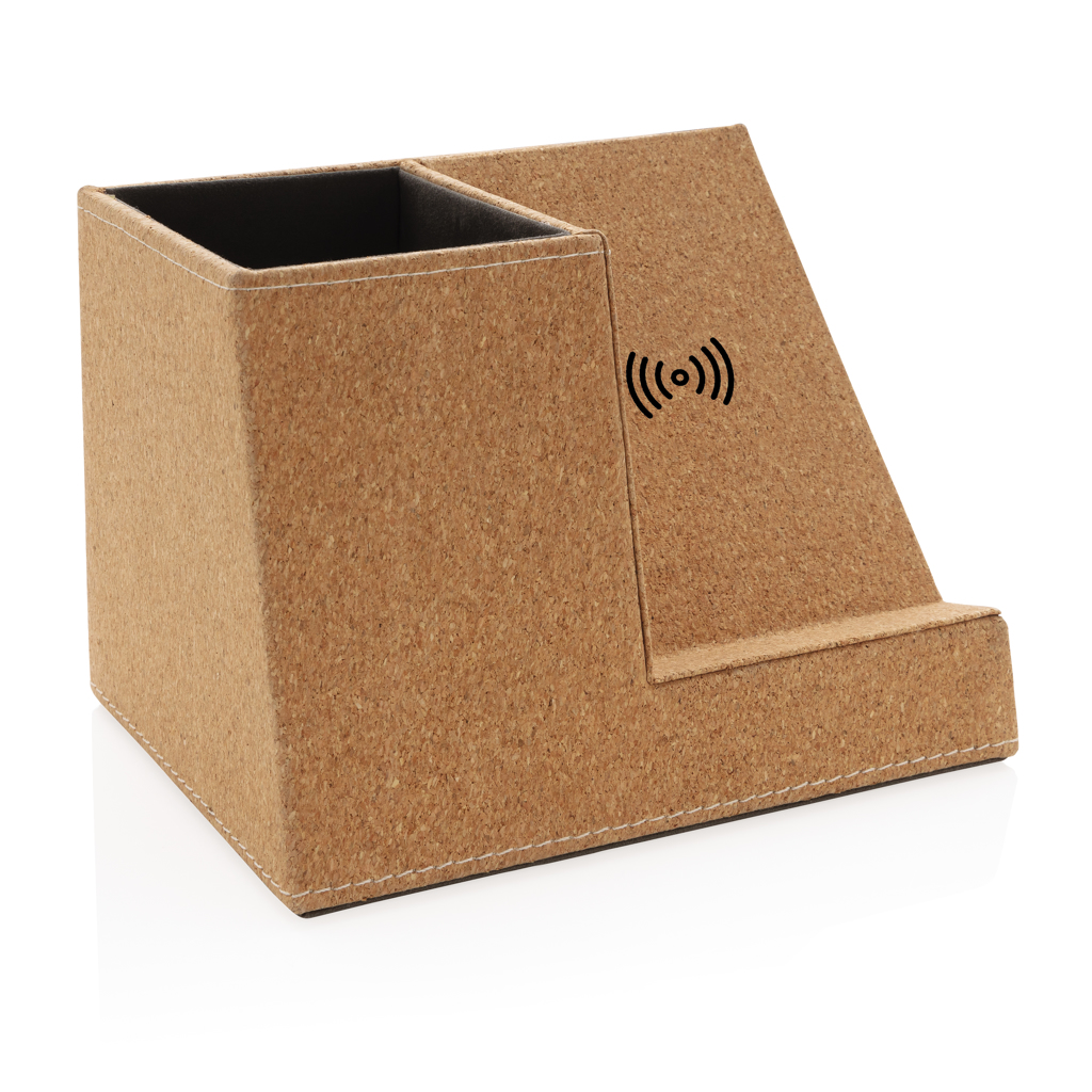 XD Collection Cork pen holder and 5W wireless charger