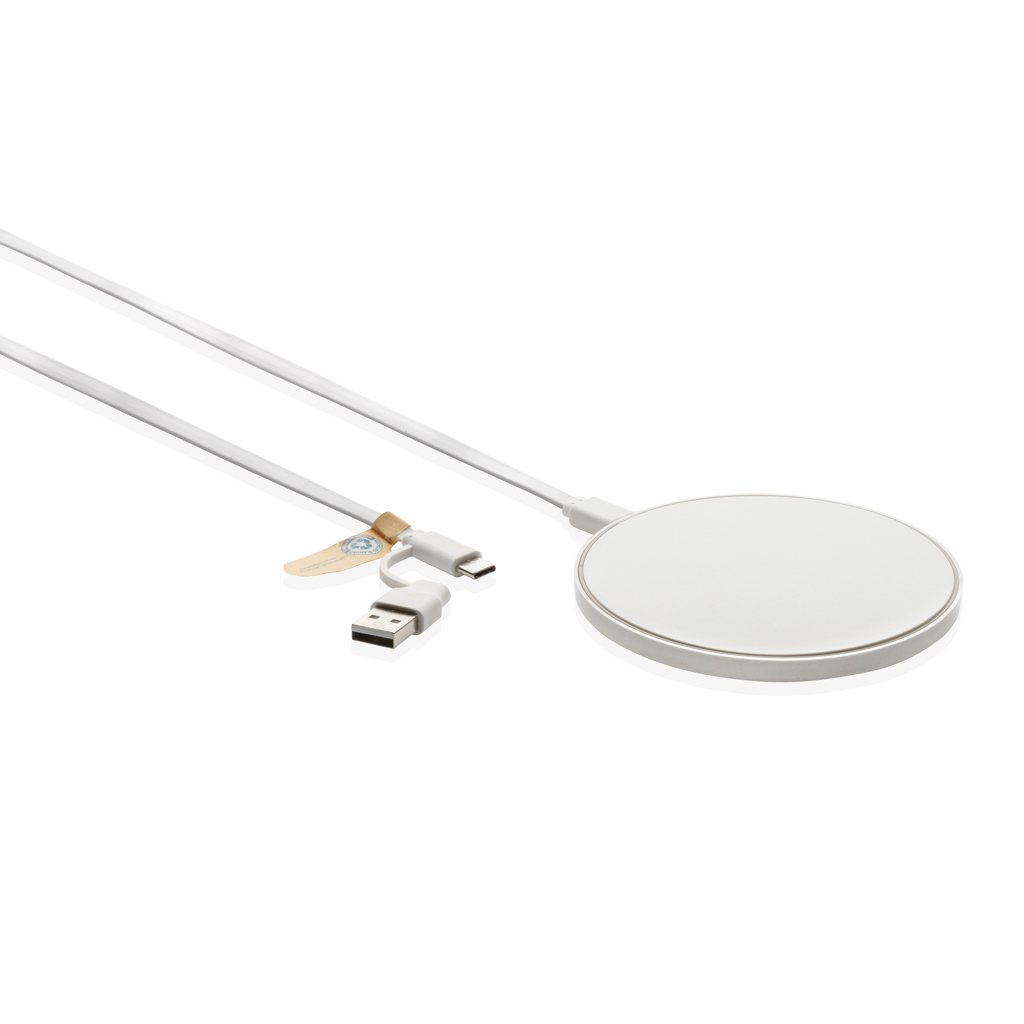 XD Collection RCS standard recycled plastic 10W wireless charger