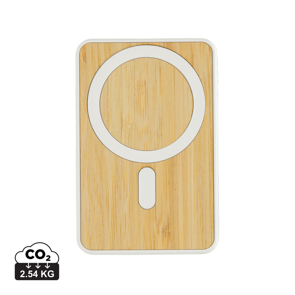 XD Collection Zen RCS rplastic 5000 mah 5W magnetic bamboo powerbank