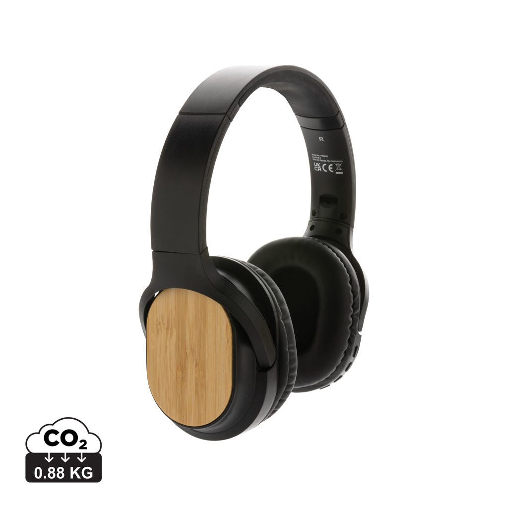 XD Collection RCS and bamboo Elite Foldable wireless headphone