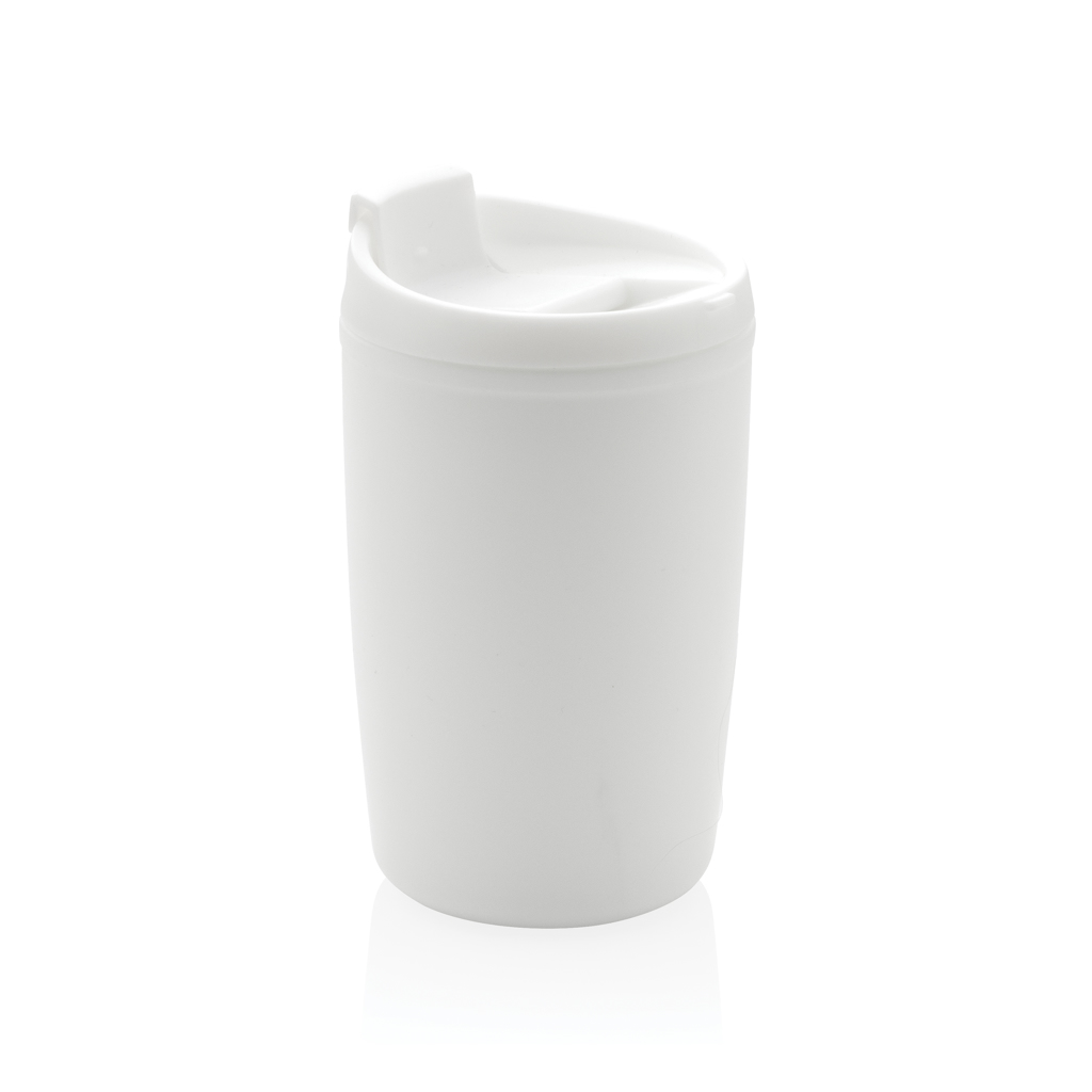 XD Collection GRS Recycled PP tumbler with flip lid