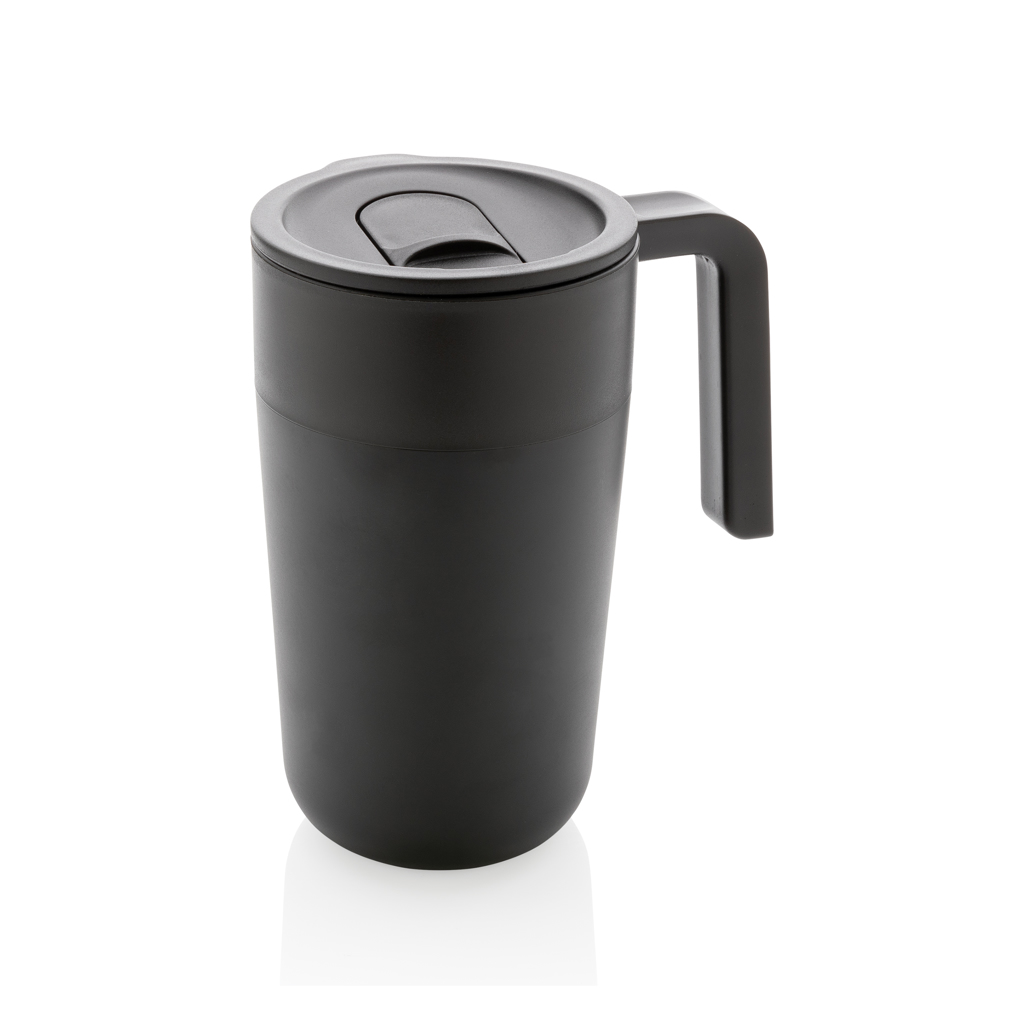XD Collection GRS Recycled PP and SS mug with handle