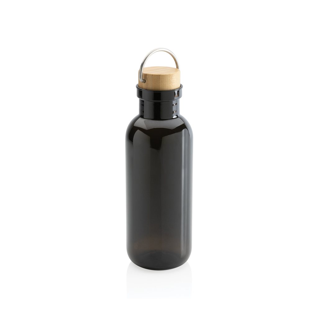 XD Collection RCS RPET bottle with bamboo lid and handle