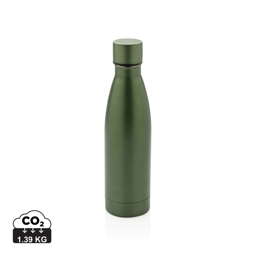 XD Collection RCS Recycled stainless steel solid vacuum bottle