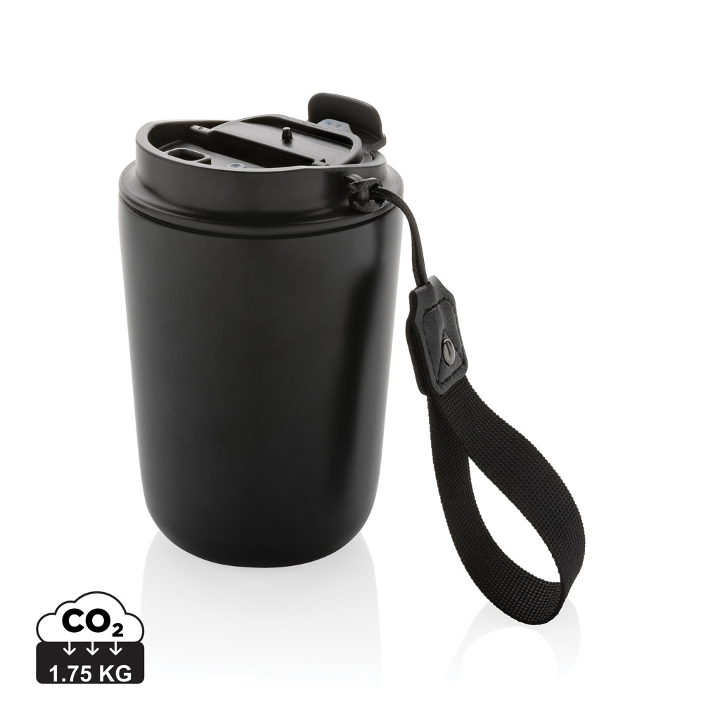 XD Collection Cuppa RCS re-steel vacuum tumbler with lanyard
