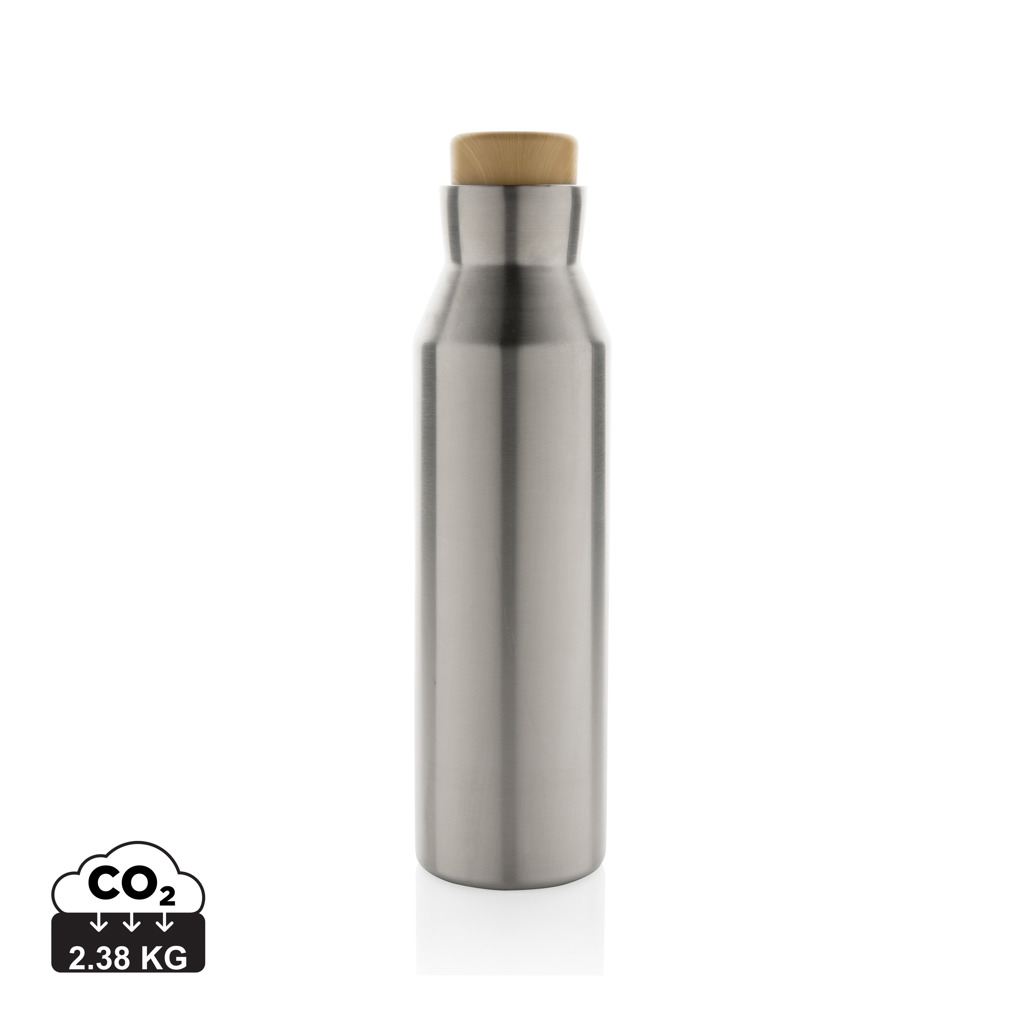 XD Collection Gaia RCS certified recycled stainless steel vacuum bottle